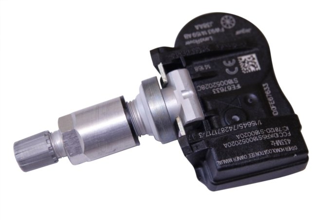 Czujnik ciśnienia powietrza w oponach (433 MHz) Defender 2 / Discovery 4 / Discovery 5 / Discovery Sport / Freelander 2 od 2015 (VIN:FH000001) / RR L322 od 2010 / RR L405 / RR Sport od 2010 / RR Sport od 2014 / RR Evoque / RR Evoque 2 / RR Velar