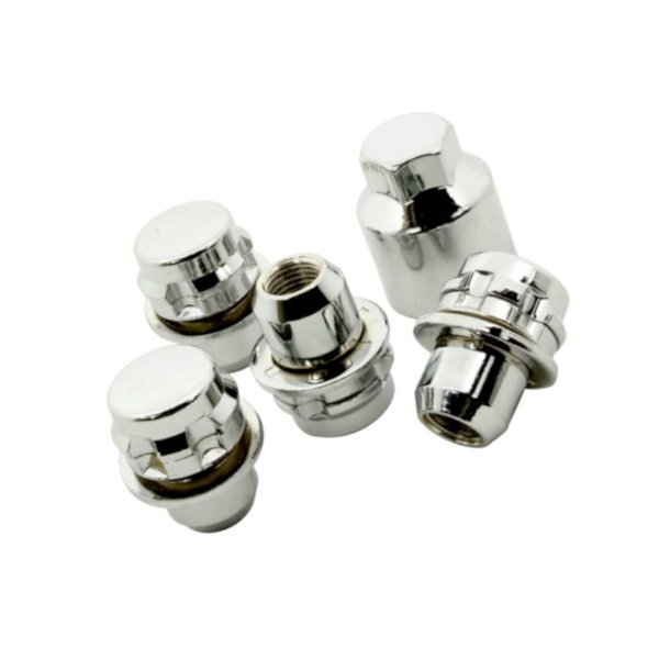 Komplet śrub zabezpieczających koła Defender 2 / Discovery 3 / Discovery 4 / Discovery 5 / RR L322 / RR L405 / RR Sport / RR Sport od 2014 (felgi aluminiowe)