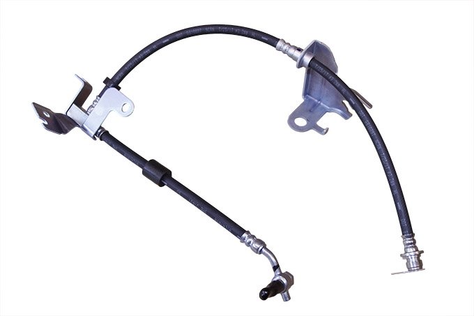 Przewód hamulcowy elastyczny przód lewy Discovery 5 do 2017 (VIN:HA999999) / RR L405 do 2017 (VIN:HA999999) / RR Sport od 2014 do 2017 (VIN:HA999999)