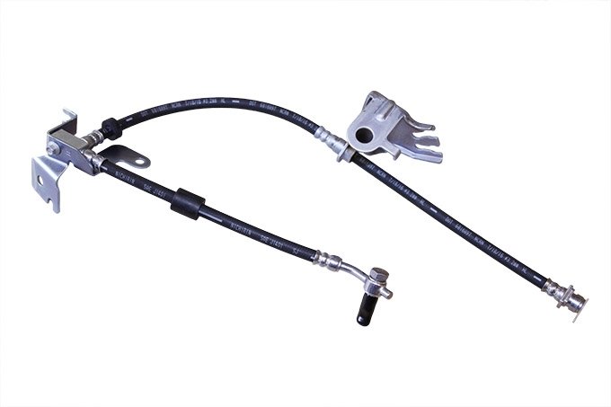Przewód hamulcowy elastyczny przód prawy Discovery 5 do 2017 (VIN:HA999999) / RR L405 do 2017 (VIN:HA999999) / RR Sport od 2014 do 2017 (VIN:HA999999)