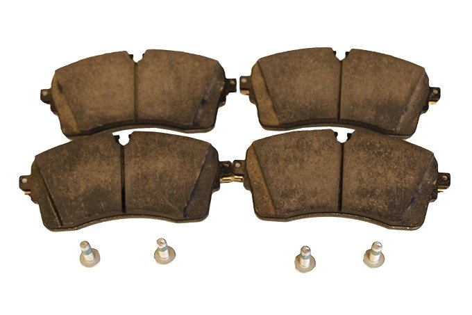 Klocki hamulcowe przód (18 cali) Discovery Sport od 2017 (VIN:HH000001) do 2020 (VIN:LH999999) / RR Evoque od 2017 (VIN:HH000001) / RR Evoque 2 do 2020 (VIN:LH999999)