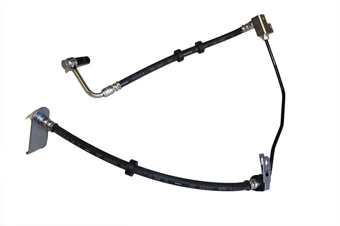 Przewód hamulcowy elastyczny tył lewy Defender 2 / Discovery 5 / RR L405 / RR Sport od 2014