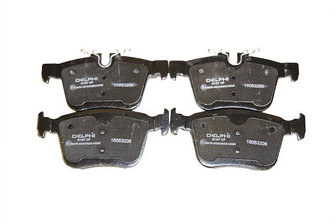 Klocki hamulcowe tył Discovery Sport do 2019 (VIN:KH999999) / RR Evoque od 2016 (VIN:GH000001)