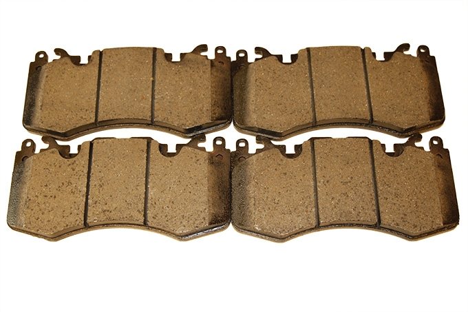 Klocki hamulcowe przód (20 cali) RR L322 5,0 SC V8 / 4,4 V8 diesel / RR Sport 5,0 SC V8 / RR L405 do 2017 (VIN:HA999999) / RR Sport od 2014 do 2017 (VIN:HA999999)