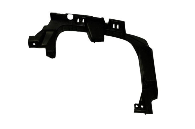 Uchwyt mocowania zderzaka tył przy rurze wydechowej lewy RR L405 od 2018 (VIN:JA000001)