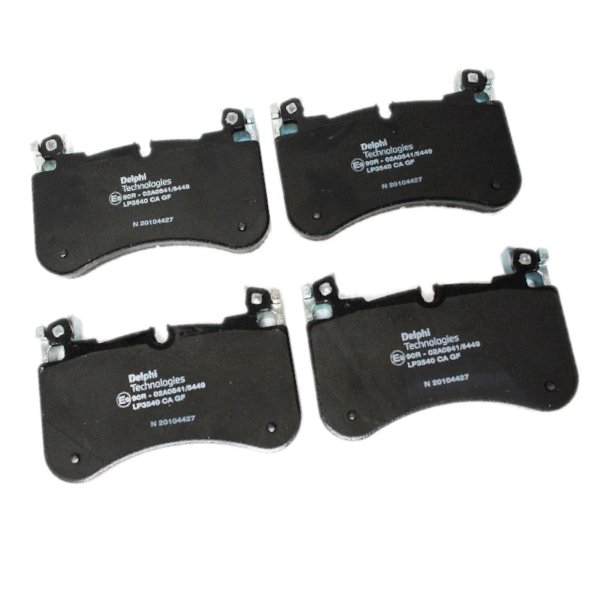 Klocki hamulcowe przód (19 cali) Defender 2 do 2021 (VIN:M2051241) / Discovery 5 od 2018 (VIN:JA000001) do 2021 (VIN:M2450269) / RR L405 od 2018 (VIN:JA000001) / RR Sport od 2014 od 2018 (VIN:JA000001)