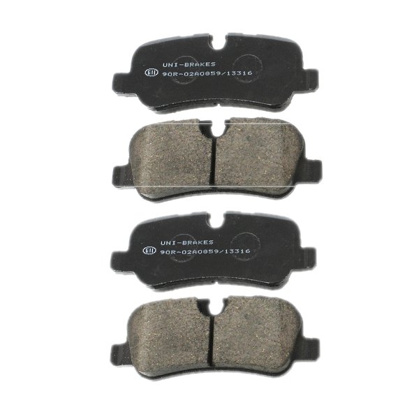 Klocki hamulcowe tył 3,0 V6 / 3,6 V8 diesel / 5,0 NA V8 benzyna Discovery 4 do 2010 (VIN:AA547440) / RR L322 od 2010 (VIN:AA000001) / RR Sport 2010 od (VIN:AA000001) do (VIN:AA257940)