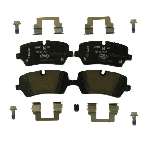 Klocki hamulcowe tył (18 cali) Discovery 5 od 2018 (VIN:JA000001) / RR L405 od 2018 (VIN:JA000001) / RR Sport od 2014 od 2018 (VIN:JA000001)