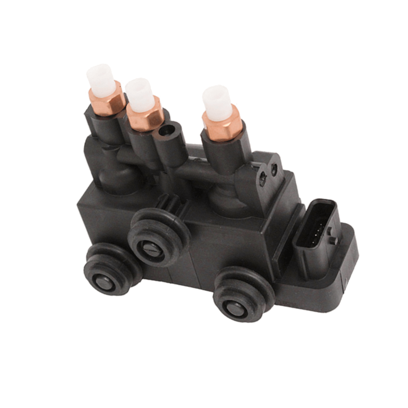 Blok zaworów sterowania zawieszeniem pneumatycznym przód Defender 2 / Discovery 5 / RR L405 / RR Sport od 2014 / RR Velar