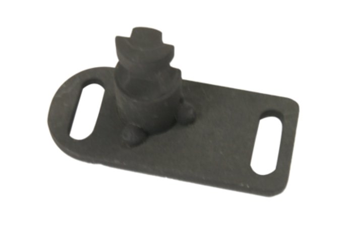 Zaczep zamka na słupku przód prawy LR SIII / drzwi tył (piąte) Defender