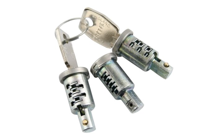 Wkład zamka 3 szt. z 2 kluczykami Defender