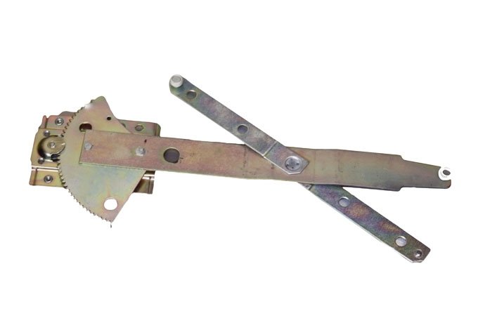 Podnośnik szyby drzwi przód prawe Defender do 94