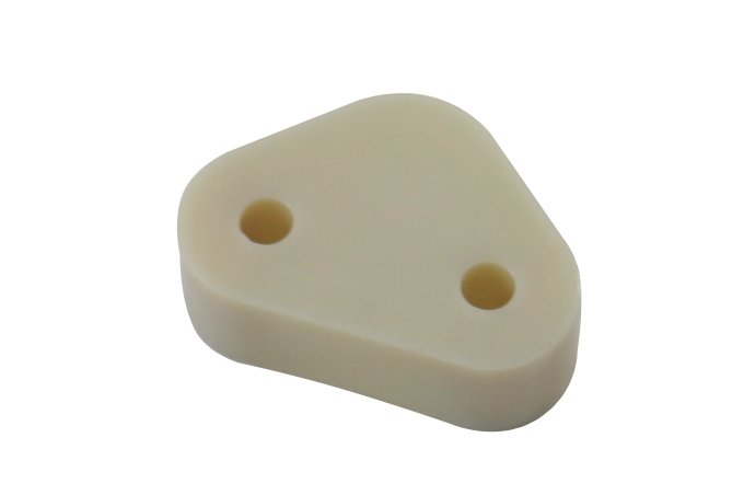 Dystans zatrzasku zamka na słupku Defender