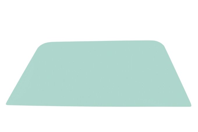 Szyba drzwi tył (piąte) Defender bezbarwna (4mm)