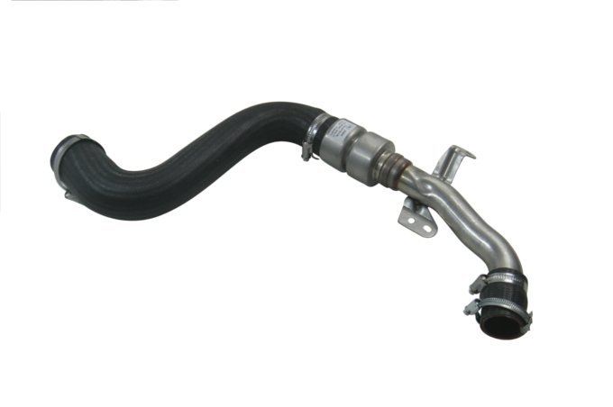 Rura gumowa intercooler - turbo 3,6 diesel V8 prawa RR L322