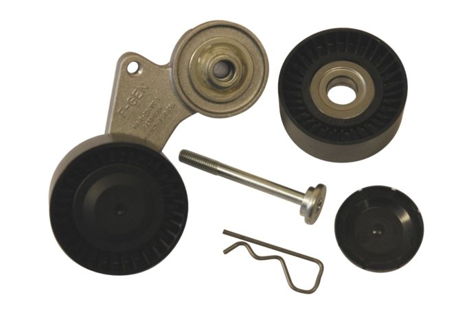 Rolki napinacza paska głównego (z podstawą) benzyna 4,4 V8 M62 RR L322 (dolne)