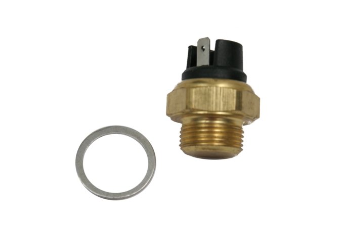 Czujnik temperatury wody na obudowie termostatu V8 / 2,5 TD / 200/300 TDI (żółty)