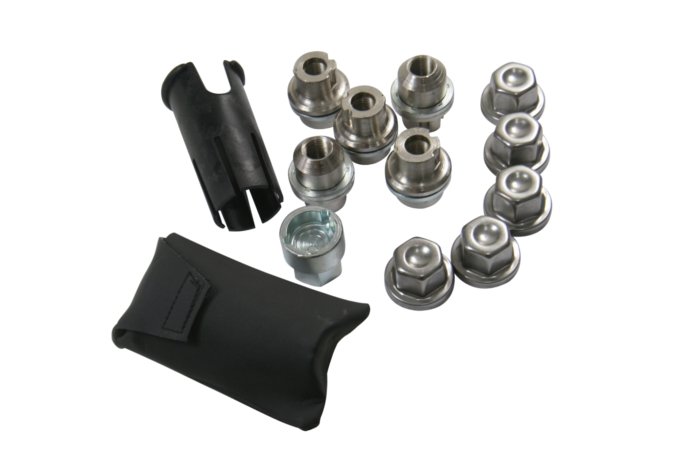 Komplet śrub zabezpieczających koła Defender / Defender od 2007 / Discovery / RR (felgi aluminiowe)