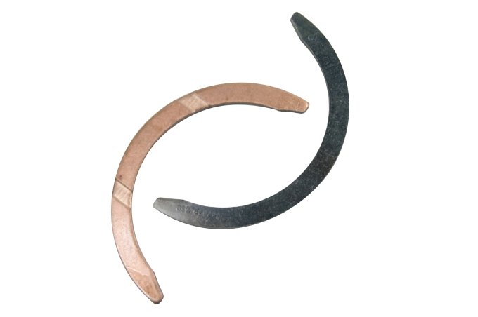 Panewki boczne wału korbowego 4 cylindry standard o/s (para)