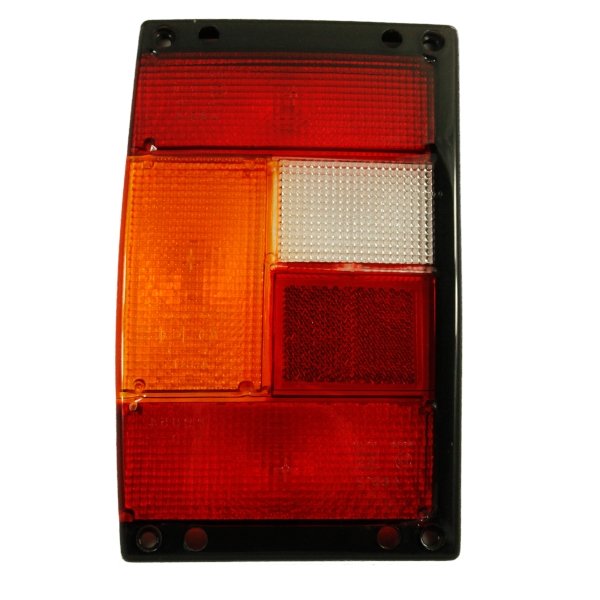 Klosz lampy tylnej lewej (tylny) RR od VIN 100783  (ze światłem przeciwmgielnym, z czarnym rantem)