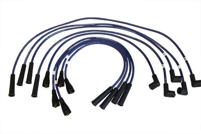 Kable wysokiego napięcia V8 kpl. (silikonowe)