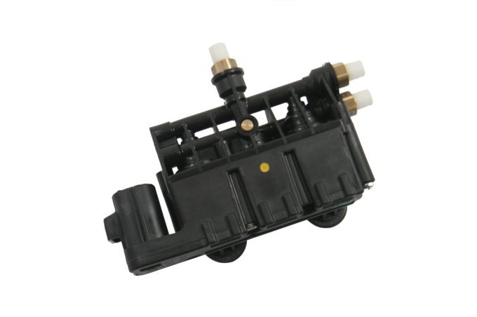 Blok zaworów sterowania zawieszeniem pneumatycznym tył Discovery 3 / Discovery 4 / RR Sport