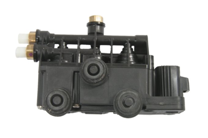 Blok zaworów sterowania zawieszeniem pneumatycznym przód Discovery 3 / Discovery 4 / RR Sport