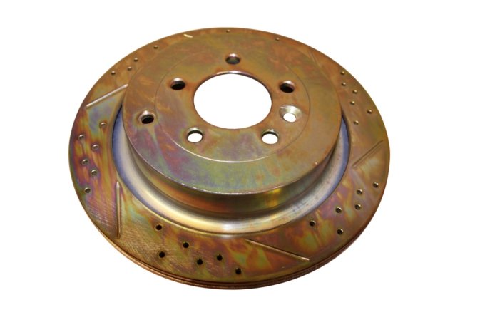 Tarcza hamulcowa tył (19 cali) benzyna 4,4 V8 Discovery 3 / diesel 3,0 / benzyna 3,0 SC V6/5,0 V8 Discovery 4 / RR Sport (bez diesel 2,7 / benzyna 5,0 SC V8) (Terrafirma)