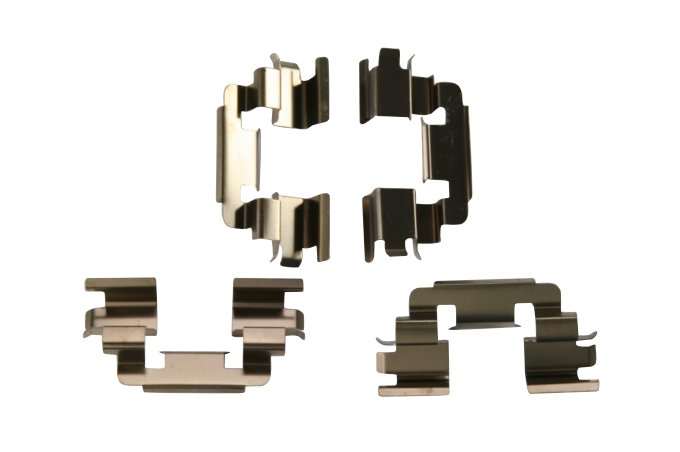 Blaszki mocowania klocków hamulcowych przód Freelander od 2001