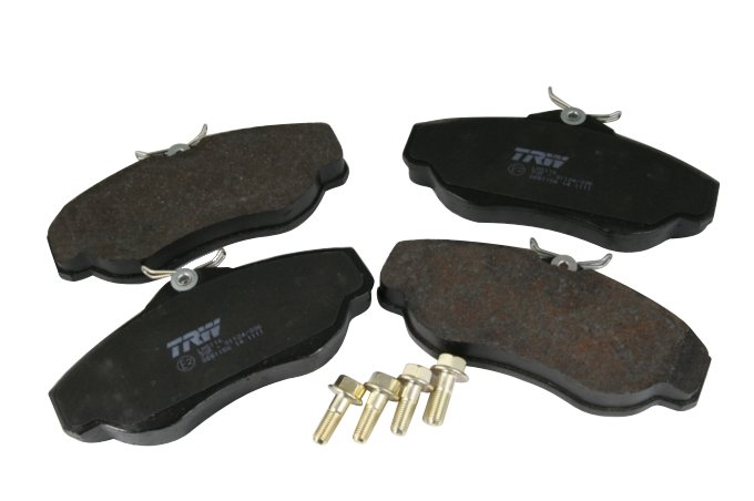 Klocki hamulcowe przód RR P38 / Discovery II (śruby + blaszki)