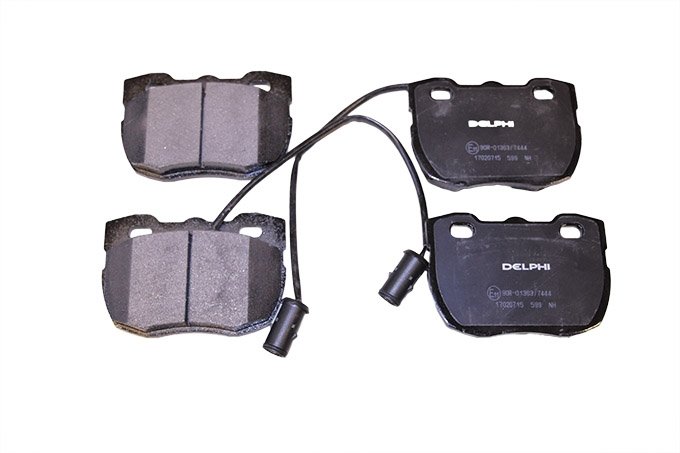 Klocki hamulcowe przód Discovery / RR tarcza wentylowana z czujnikiem