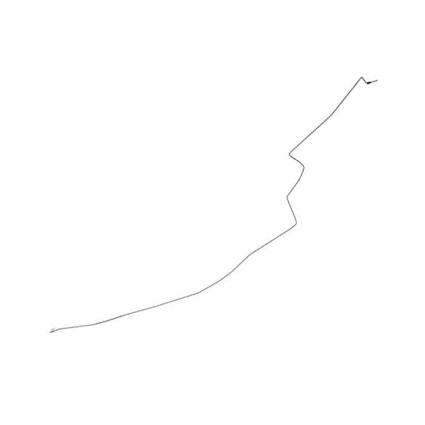 Przewód hamulcowy pod nadwoziem tył prawy (część tylna) RR Sport od 2005 (VIN:5A901724) do 2009 (VIN:9A999999)