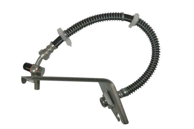 Przewód hamulcowy elastyczny tył Discovery II lewy