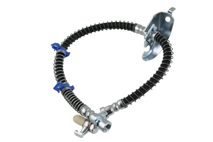 Przewód hamulcowy elastyczny przód Discovery II lewy