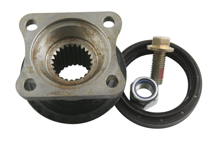 Flansza mechanizmu różnicowego mostu przód/tył RR P38 / tył Defender 110/130 od 2003 (flansza + simering + śruba)