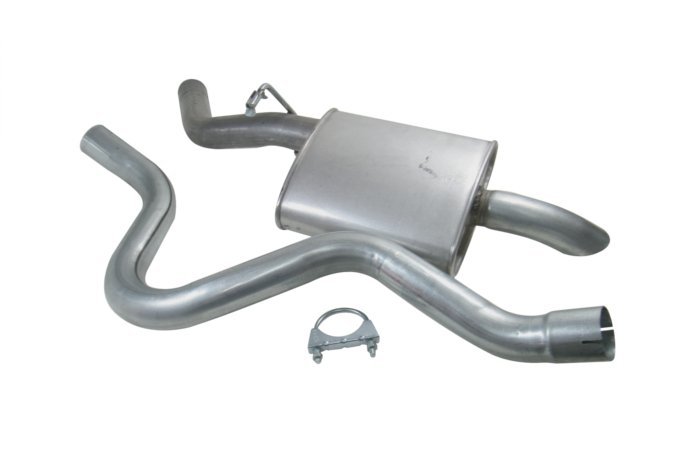 Tłumik tył Discovery / RR V8 EFI (z katalizatorem)