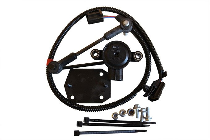 Czujnik wysokości zawieszenia przód lewy RR