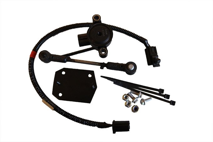 Czujnik wysokości zawieszenia tył lewy RR