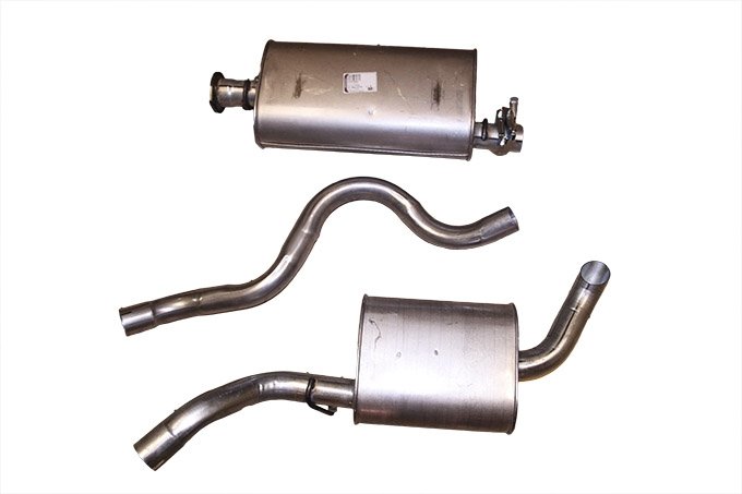 Tłumik kpl. V8 RR od 90 (bez katalizatora)