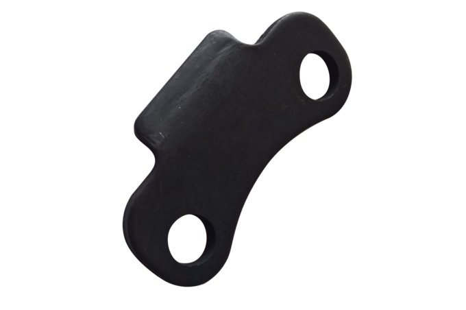 Blacha oporowa śruby regulacji kąta skrętu kół Defender / Defender od 2007