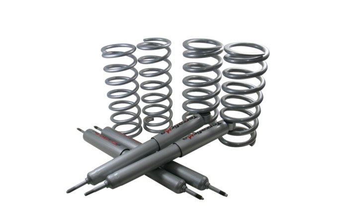 Zestaw zawieszenia Terrafirma Heavy Load (+2") Defender 110/130 (amortyzatory + sprężyny)
