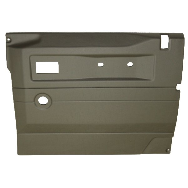 Tapicerka drzwi przód prawe Defender do 2006 (VIN:6A719521) (Dark Grey, manulane szyby)