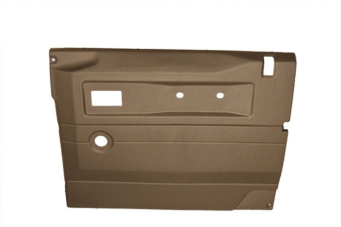 Tapicerka drzwi przód prawe Defender do 2006 (VIN:6A719521) (Light Grey, manulane szyby)