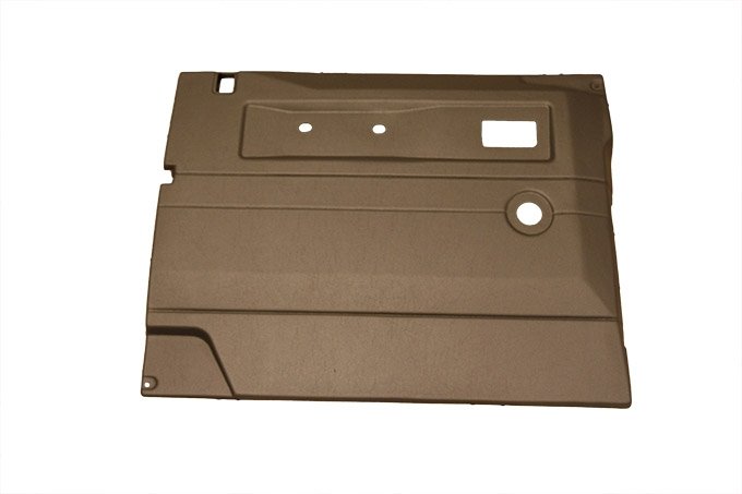 Tapicerka drzwi przód lewe Defender do 2006 (VIN:6A719521) (Light Grey, manulane szyby)
