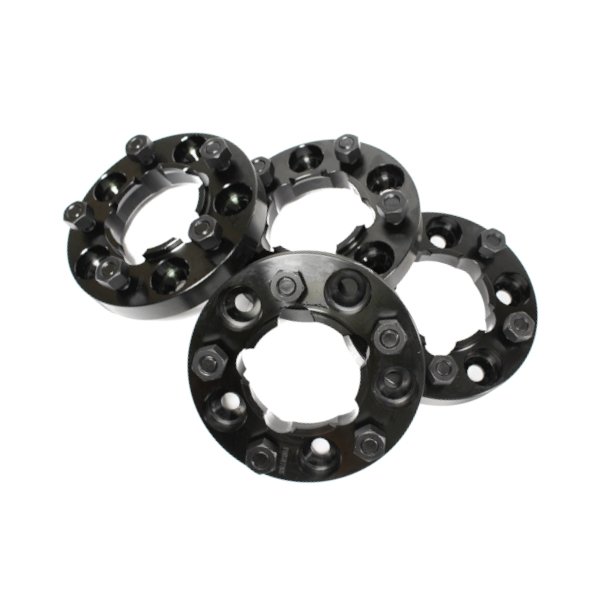 Dystanse felgi (aluminiowe) kpl. na auto (4 szt.) 30mm Defender / Discovery / RR Terrafirma (czarne)