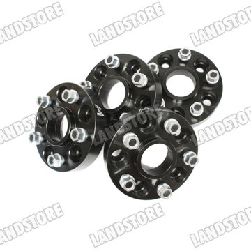Dystanse felgi (aluminiowe) kpl. na auto (4 szt.) 30mm Discovery II / RR P38 Terrafirma (czarne) Dystanse felgi (aluminiowe) kpl. na auto (4 szt.) 30mm Discovery II / RR P38 Terrafirma (czarne)