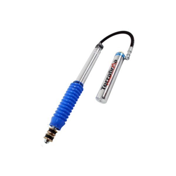 Amortyzator tył Defender / Discovery / RR (+2") 8 Stage z zewnętrznym zbiornikiem gazu (z regulacją twardości) - Terrafirma (wymaga dyslokatorów)