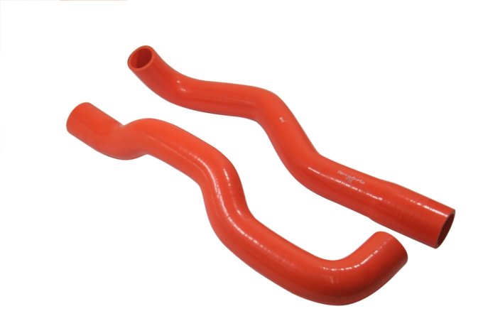 Komplet rur silikonowych turbo i intercooler Defender od 2007 2,4D (pomarańczowe)