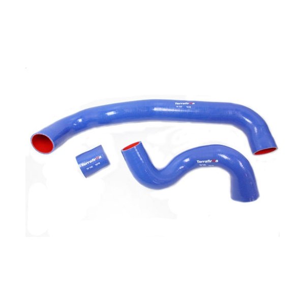 Komplet rur silikonowych turbo i intercooler 2,7 diesel V6 Discovery 3 / Discovery 4 / RR Sport (niebieskie)