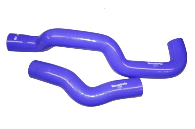 Komplet rur silikonowych turbo i intercooler 2,2D Defender od 2013 (VIN:DA428174) (niebieskie)